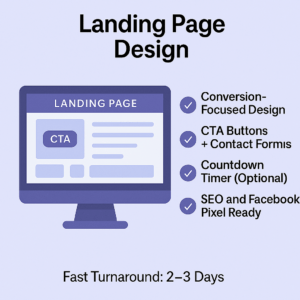 Landing Page Design for Ads & Campaigns