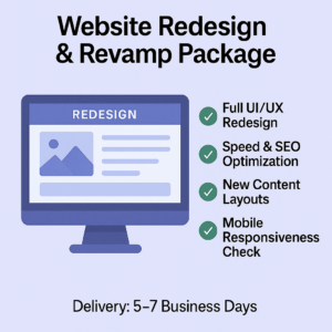 Website Redesign & Revamp Package